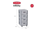 Infinity Ladesysteem 4x11L - Grijs