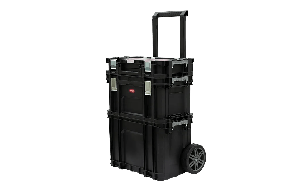 Carro vertical 3 niveles - Connect Rolling System - Negro