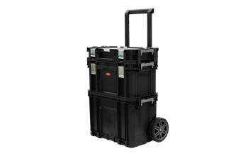 Carro vertical 3 niveles - Connect Rolling System - Negro - Herramientas