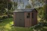 Signature Apex Shed 9x7.5ft - Rosewood