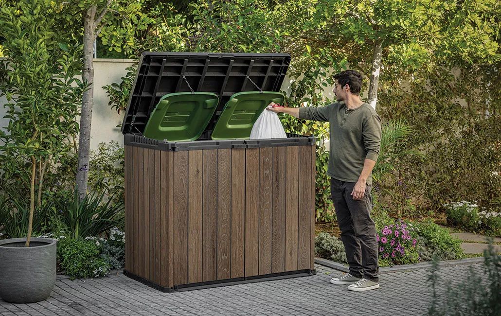 Signature Store-it-Out Aufbewahrungsbox – 141×82×120 cm - Walnuss