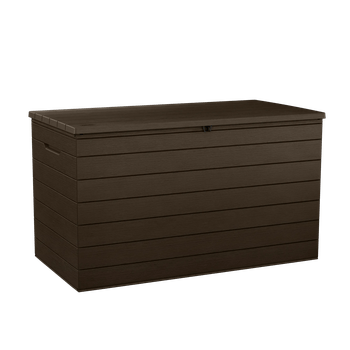 Astoria 150 Gallon Deck Box - Brown - Large Deck Boxes