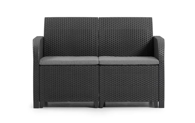 מערכת ישיבה רוסלי - אפור כהה