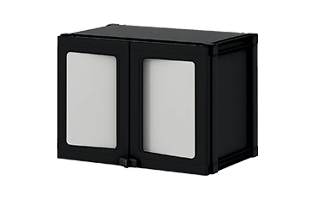 ארון מודולייז תלוי - שחור