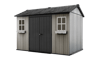 Oakland Grey Large Storage Shed - 11x7.5 Shed - Keter US