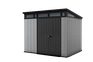 Artisan 9x7 Gartenhaus - 279x218x226cm - Dunkelgrau