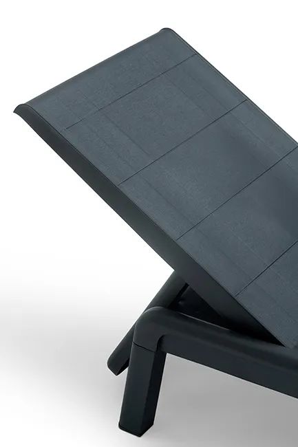 Chaise longue Formentera - Anthracite