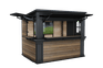 Signature Outdoor Garden Bar - Walnut Brown