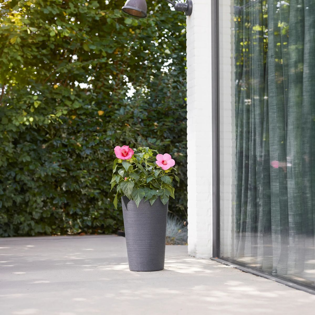 Varese Medium Planter 35cm Set of 2 - Millstone Grey