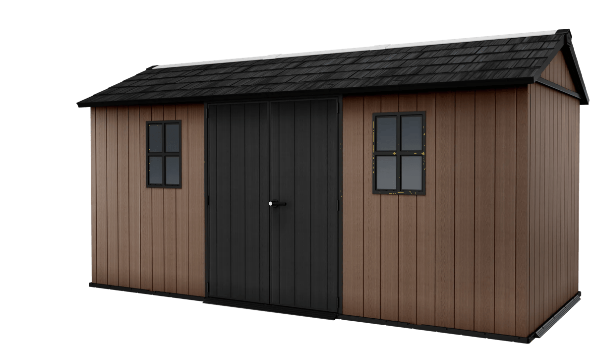 Caseta de exterior Newton Plus 1575 - 230x476x246 cm y 10 m2