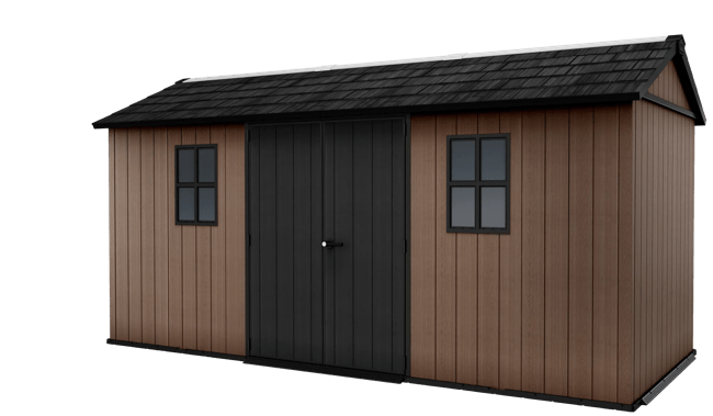 Caseta de exterior Newton Plus 7515/1575 - 230x476x246 cm y 10 m2
