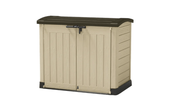 Store It Out Arc 1200L Storage Box - Brown - Bin Store
