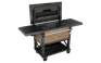 Signature Patio Cooler and Beverage Cart - Ashwood Brown