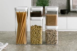 Kara Voorraadbussen Set - Wit - Keuken en koken