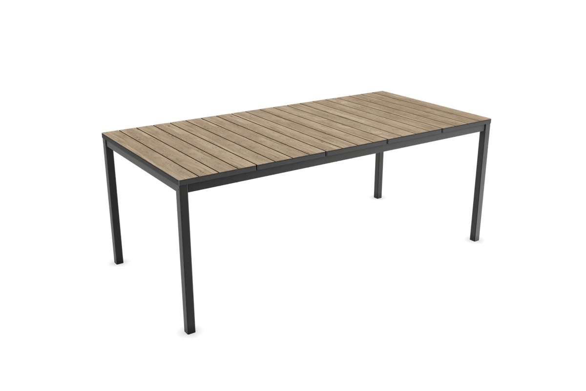 Porto Nova Tafel 194x94x75cm - Ashwood