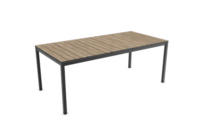 Porto Nova Tafel 194x94x75cm - Ashwood
