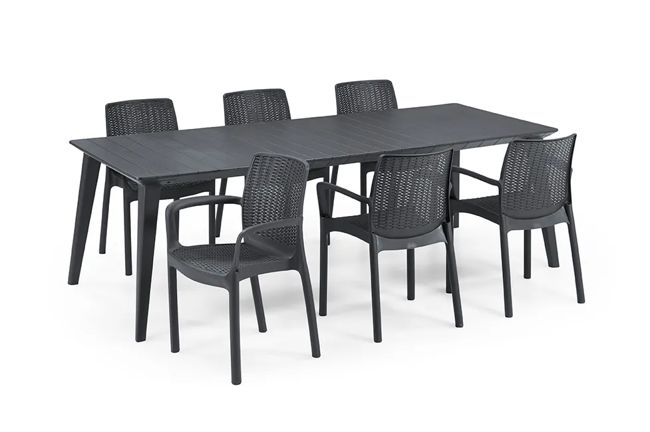 Table de jardin Lima 240 cm - Anthracite