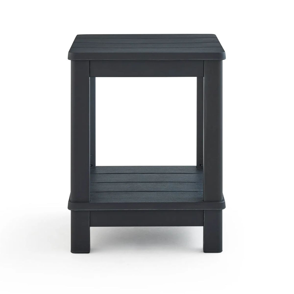 Troy Deluxe Bijzettafel - 40,5x40,5cm - Antraciet