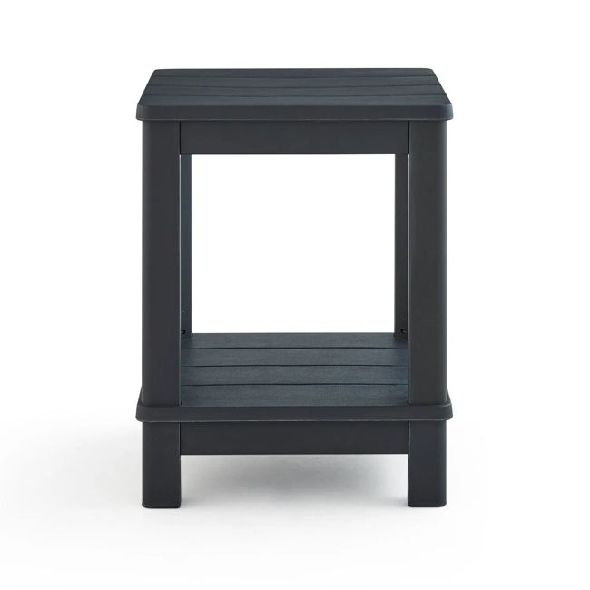Deluxe Graphite Outdoor Adirondack Side Table - Keter US