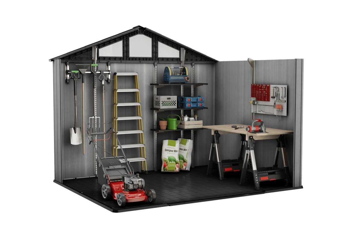 Signature Summit 10x8ft Shed - Rosewood