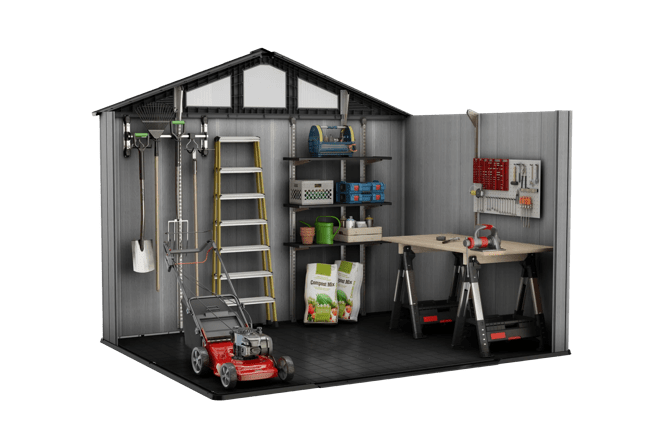 Signature 10x8ft Shed - Rosewood