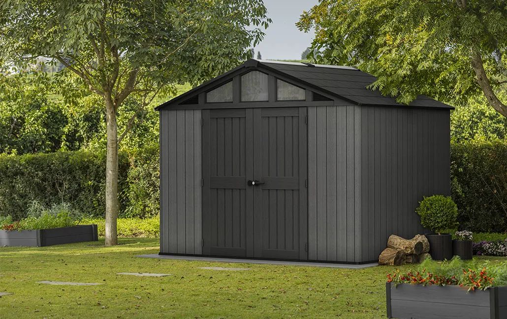 Stronghold 10x8 Shed - Grey