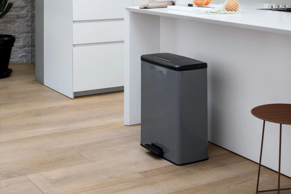 Decobin Prullenbak 65L - Grijs