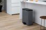 Decobin Prullenbak 65L - Grijs