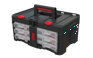 Stack & Roll 3-Set Tool Organiser - Graphite
