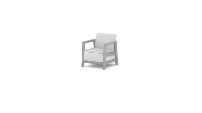 Scandi Linea Loungestoel - 2 stuks -