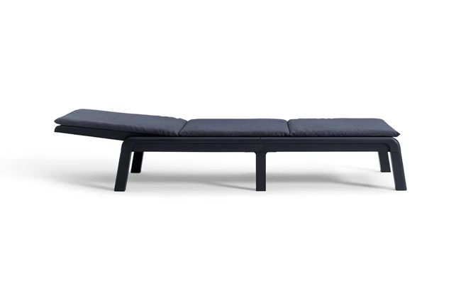 Chaise longue Formentera - Anthracite