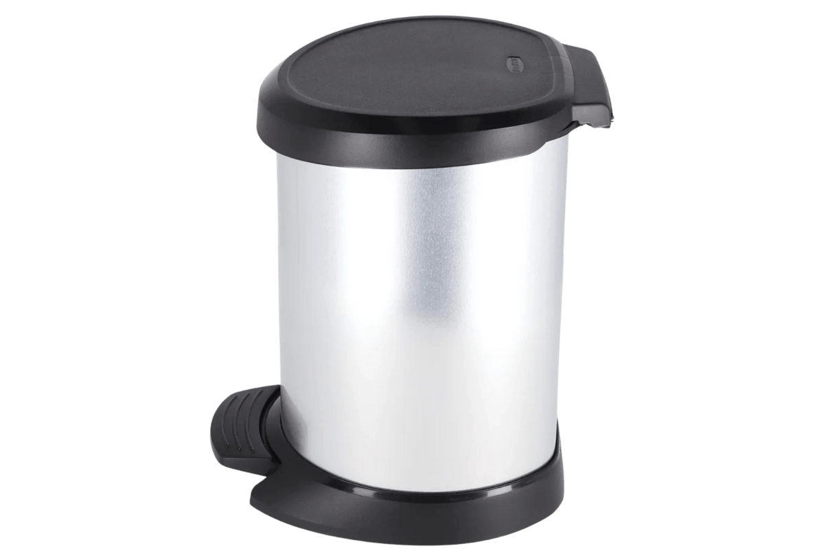 Decobin Pedaalemmer 5L - Zilver