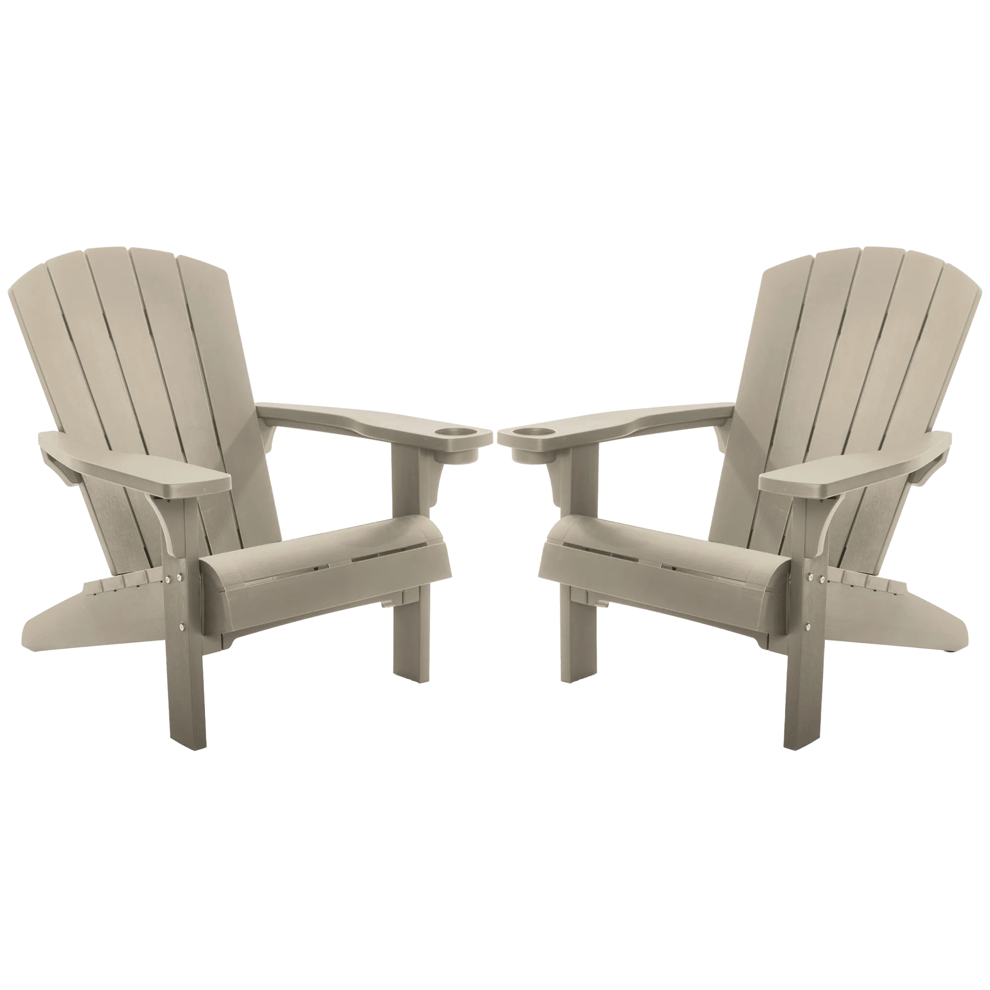 Alpine Adirondack Chair, Set of 2 - Silver Sage