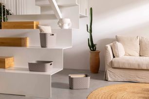 Softex Opbergmand 19L - Taupe - Opbergen