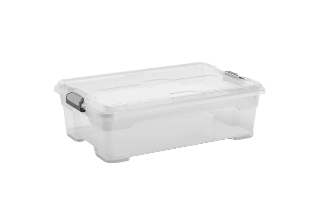 ארגז נע מובר 27 ליטר M - שקוף\לבן