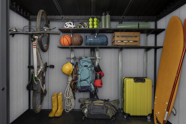 Artisan 2.0 Shed 9x7ft - Grey - 