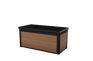Arcón de exterior Cortina 151,7x72x70 cm y 570L  - Marrón madera