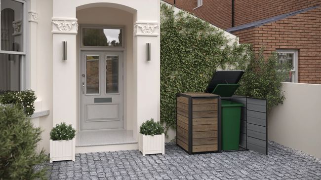 240L Bin Hideaway - Walnut Brown