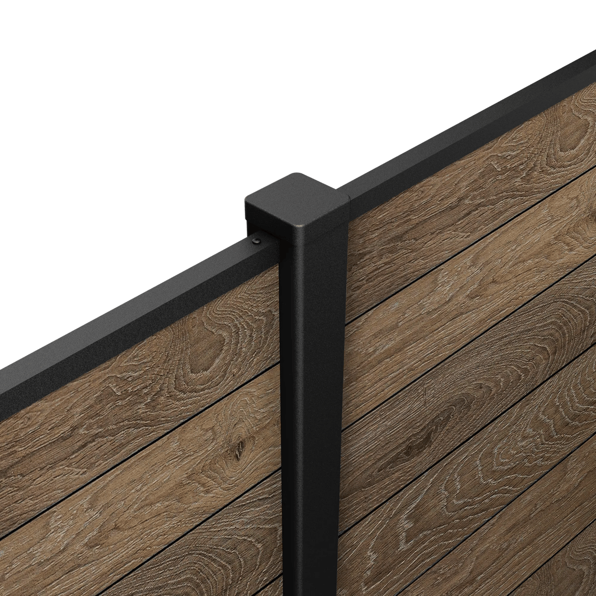 180cm Aluminium Fence Post
 - Graphite