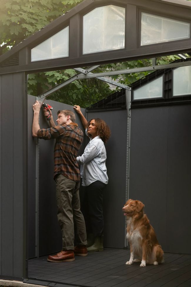 מחסן סטרונגהולד 11.5x10 - אפור