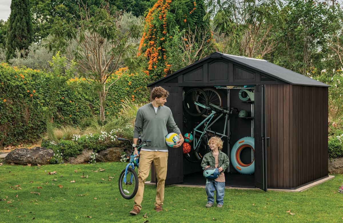 Signature Summit 10x8ft Shed - Rosewood