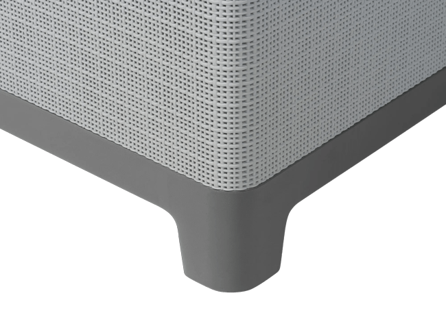 Conjunto de exterior de 4 plazas Scandi con mesa de almacenamiento - 