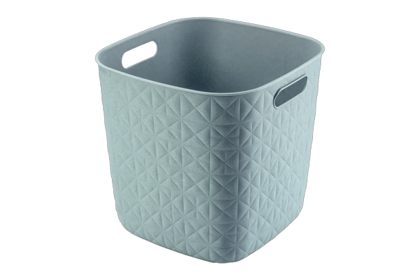 Softex Opbergmand Cube 15L - Blauw - Opbergen