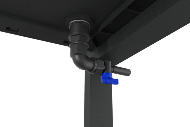 Hosting Party Tafel - 112x43x90 cm - Walnut