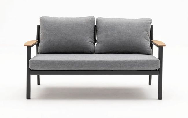 סט מערכת ישיבה פוקט אלומניום - אפור גרפיט