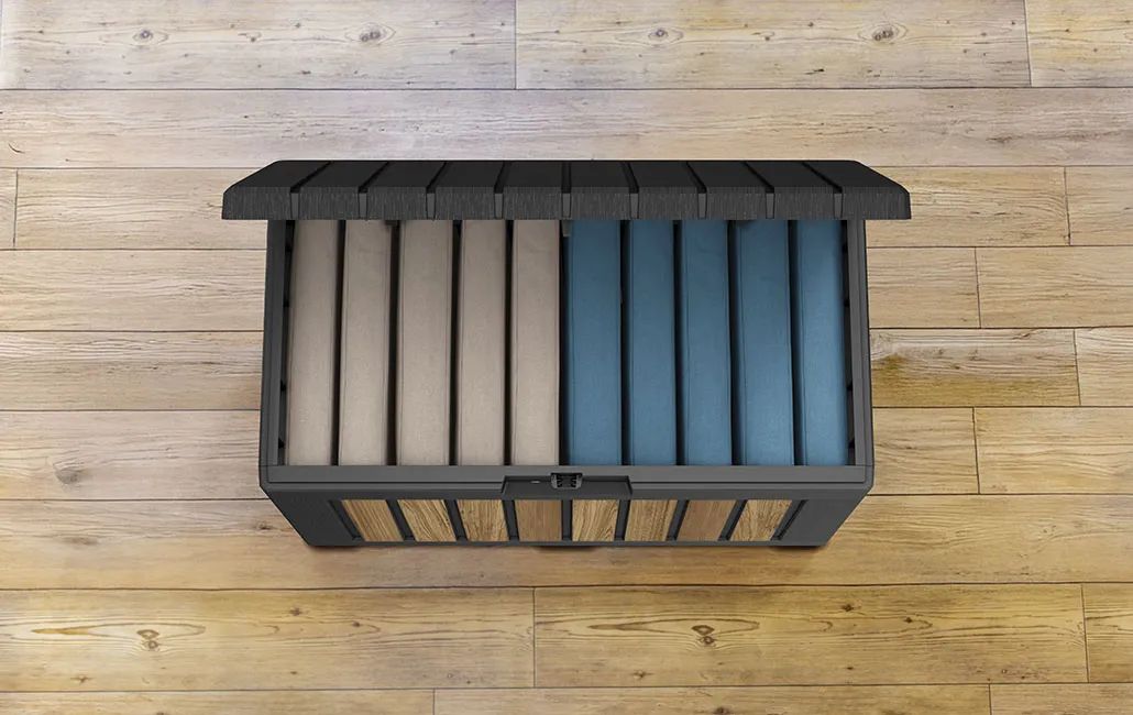 Buy Signature 190-Litre Deck Box in Oak Brown - Keter Canada