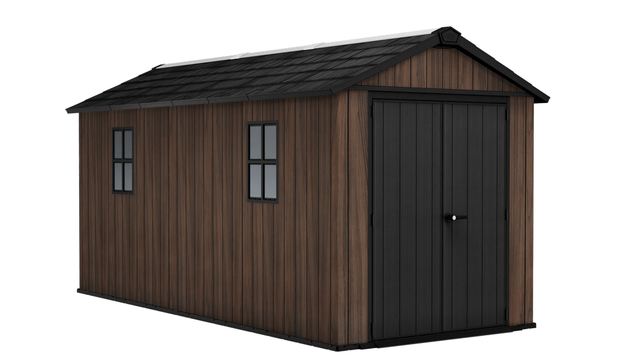 Signature Apex Shed 7.5x15ft - Rosewood