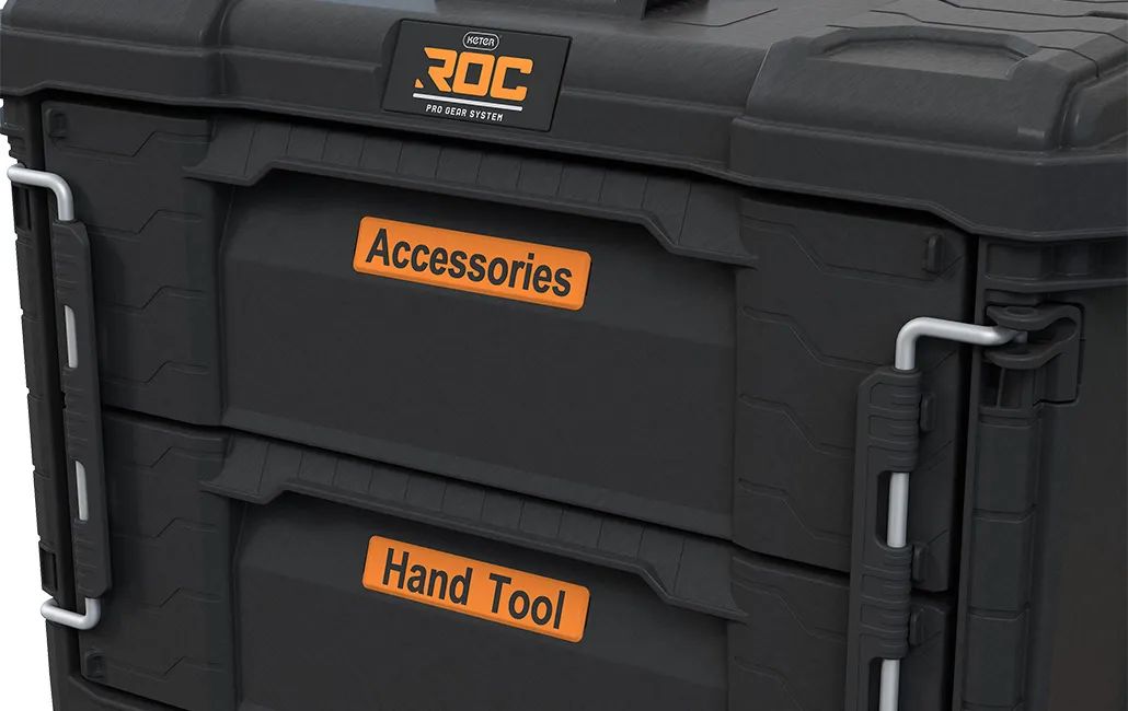 2 Cajones de almacenamiento ROC Pro Gear 2.0 XL - Negro