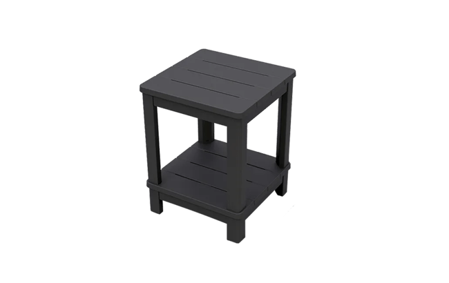 Deluxe Graphite Outdoor Adirondack Side Table - Keter US