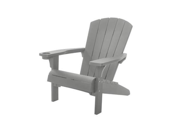 Alpine Adirondack Chair - Grey
